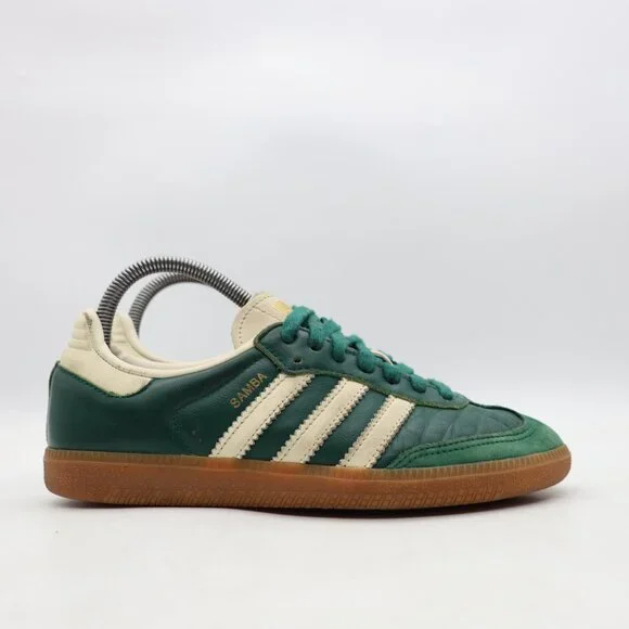 Adidas Samba OG Sneakers Women's US Size 6.5 Original Collegiate Green IE0872 - Picture 1 of 14